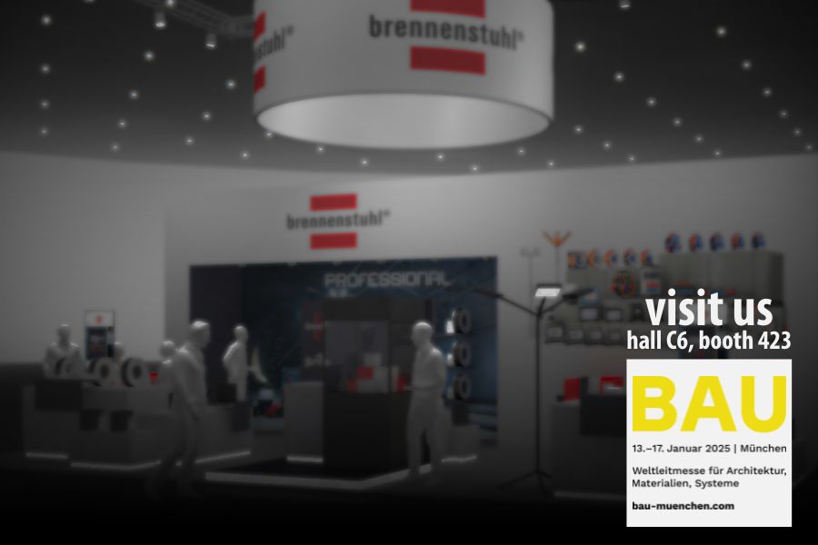 brennenstuhl® trade fair BAU 2025